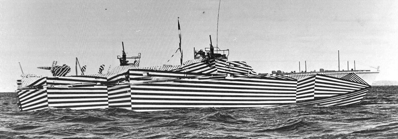 Illustration for article titled Dazzle Camo is Awesome